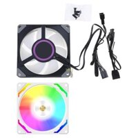 Quạt ốp lưng BT 90mm có đèn LED ARGB Hiệu quả Hoàn hảo cho máy tính để bàn chơi game CPU Làm mát không khí yên tĩnh