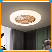 Quạt Ốp Trần Kiêm Đèn Thay Đổi 3 Tông Màu 2in1 Điều Khiển Bằng Remote Hoặc App Ceiling Fan Led 45cm 48W 3-Color ☘️☘️