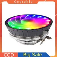Quạt PC 1800RPM RGB Đèn LED tản nhiệt máy tính xách tay CPU Làm mát Quạt yên tĩnh