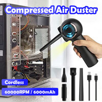 Quạt Phản Lực JetFan - Máy thổi cầm tay mini công suất cao Máy Hút Bụi Cầm Tay 60000rpm Air Duster