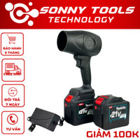 Quạt phản lực, máy thổi gió phản lực  turbofan dùng chân pin phổ thông