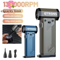 Quạt phản lực Mini Turbo giới hạn NĂNG LƯỢNG, tốc độ gió 60m / s 130000Rpm Máy hút bụi không khí điện, Động cơ không chổi than không dây có thể sạc lại 4 tốc độ Máy thổi Turbo bạo lực có thể điều chỉnh Vệ sinh xe hơi