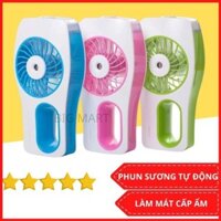 Quạt Phun Sương Cầm Tay Cấp Ẩm Siêu Mát