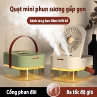 Quạt  phun sương  dung tích lớn 2,5L tính năng vượt trội hẹn giờ,đèn led,công suât lớn có điều khiển THULAN STORE