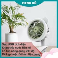 Quạt phun sương hơi nước mini