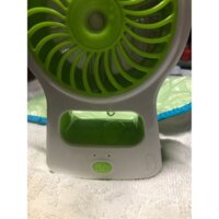 Quạt phun sương mini VKT-WD-209, quạt hơi nước để bàn mini WEIDASI, quạt di động cầm tay nhỏ gọn phun hơi tích điện bằng