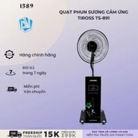 Quạt phun sương phím cảm ứng Tiross TS-891, 3 mức độ điều chỉnh chế độ phun sương, bảo hành chính hãng 12 tháng