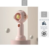 Quạt Phun Sương Pin Sạc Mini Cầm Tay 3 Tốc Độ Gió Kiểu Dễ Thương Phụ Kiện Đồ Dùng Cho Nhân Viên Văn Phòng 11727