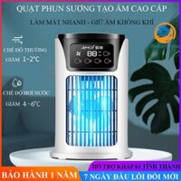 Quạt phun sương thế hệ mới giúp điều hòa không khí, làm mát siêu nhanh tích hợp đèn ngủ thông minh. Bảo hành 12 tháng.