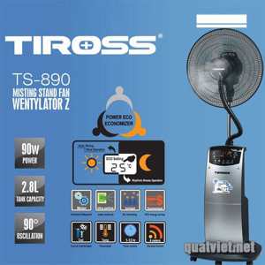 Quạt phun sương Tiross TS-890 (TS890) - 90W
