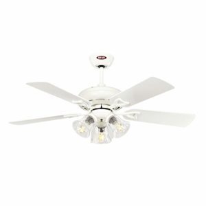 Quạt trần đèn Royal 5 cánh Classic WH 3L