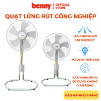 Quạt Rút Công Nghiệp Benny Sản Xuất Thái Lan BF-182F, Grey, Diamon Motor, 120W, 121m3/phút, kích cỡ cánh 45cm, 3 tốc độ