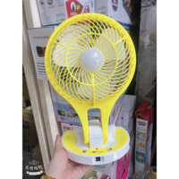 Quạt sạc 5580 dây sạc điện đen