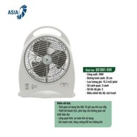 QUẠT SẠC ASIA VINA QS1001