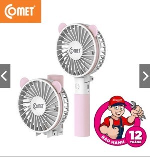Quạt sạc cầm tay Comet CRF0803