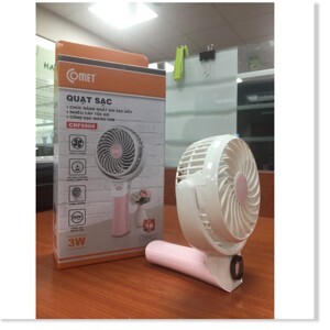 Quạt sạc cầm tay Comet CRF0904
