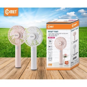 Quạt sạc cầm tay Comet CRF1004