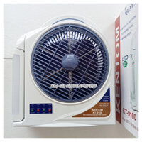 Quạt sạc - Đèn Led 20W sạc Đa chức năng KENTOM - KT-9100 Chính hãng