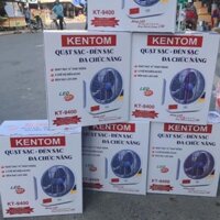 QUẠT SẠC- ĐÈN SẠC KENTOM 9400