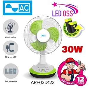 Quạt sạc điện AC ARF03D123