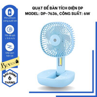 Quạt sạc điện DP-7636 sang trọng, tiện lợi và bền bỉ giải pháp làm mát trên mọi hành trình - Bevano