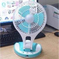 Quạt Sạc Điện Kiêm Đèn Led Mini Fan M-5580 rất đa năng và gấp gọn tiện lợi khi mang đi di chuyển