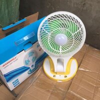 Quạt sạc điện kiêm đèn pin Mini Fan M-5580