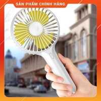 Quạt Sạc Điện Mini Cầm Tay 3 Chế Độ Gió 1800mA Kèm Dây