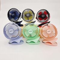 Quạt sạc điện mini YOOBAO chất liệu nhựa ABS cao cấp [ GIÁ KHUYẾN MẠI], quạt liên tục 9h-30h, xoay góc 720 độ