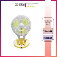 Quạt sạc đứng để bàn JR 5580 có đèn LED