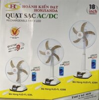 Quạt sạc Honjianda HJDFL628L