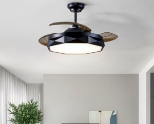 Quạt tích điện Kèm Đèn Led - 023