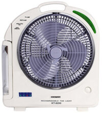 Quạt sạc Kentom KT-9200 (ắc quy siêu bền)