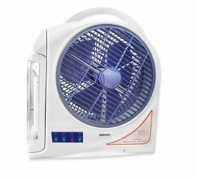 Quạt sạc Kentom KT9100 loại 2 bình