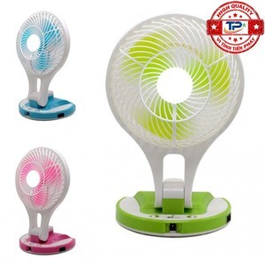 Quạt sạc kiêm đèn sạc đa chức năng Plo JR-5580