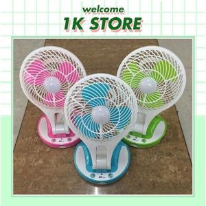 Quạt sạc kiêm đèn sạc đa chức năng Plo JR-5580