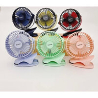 Quạt sạc mini để bàn, quạt kẹp nôi Yoobao cho bé, kẹp đa năng tiện lợi