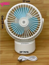 Quạt sạc mini DP 7676