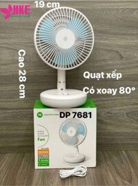 Quạt sạc mini DP 7681
