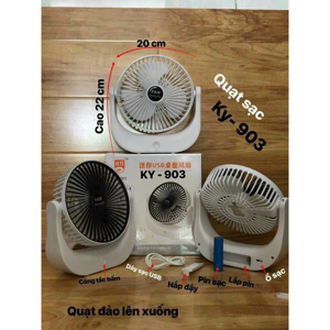 Quạt sạc mini KY-903