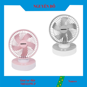Quạt sạc Nanoco NRF6215P