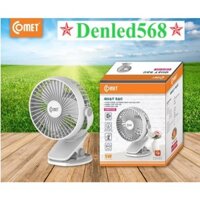 Quạt sạc quạt tích điện COMET Quạt kẹp bàn 5w dành cho ô tô, văn phòng CRF 0705