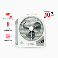 Quạt sạc tích điện 2 bình AC&DC 10 inch Honjianda FL213
