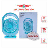 QUẠT SẠC TÍCH ĐIỆN CÓ ĐÈN LED KM F0336-GIÁ TỐT