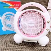 QUẠT SẠC TÍCH ĐIỆN CÓ ĐÈN MINI - SU