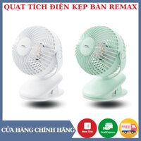 Quạt Sạc Tích Điện Để Bàn Hoặc Kẹp Remax F11 - 3 Chế Độ Gió - Xoay 360 Độ - Thời Gian Sử Dụng Đến 4h - Bảo Hành 1 Năm