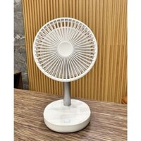 Quạt sạc tích điện để bàn JIPIN JP-F05 , có 5 cánh quạt , ngăn chứa hương liệu