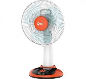 Quạt sạc tích điện đèn LED Comet CRF0612