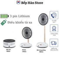 Quạt Sạc Tích Điện Gấp Gọn Elegant, Quạt Sạc USB, Có Điều Khiển, Pin Trâu Tới 8h, Nhập Đức, Hàng Chính Hãng, Bephan_19