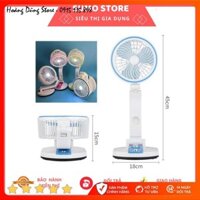 Quạt Sạc Tích Điện Gấp Gọn Folding Fan LR-2018 (GIAO MÀU NGẪU NHIÊN)